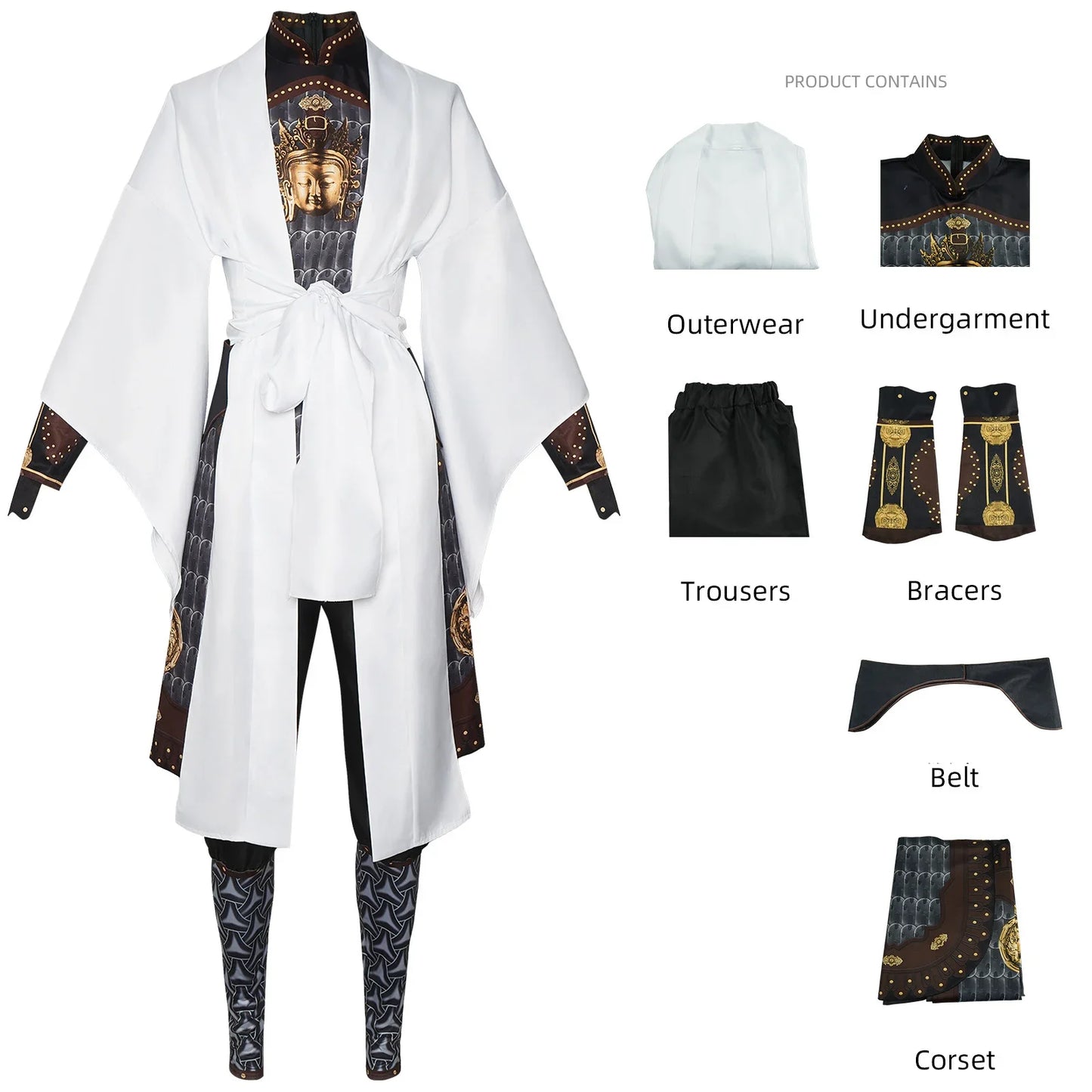 Yang Jian Erlang Shen Cosplay Costume – Black Myth : Wukong