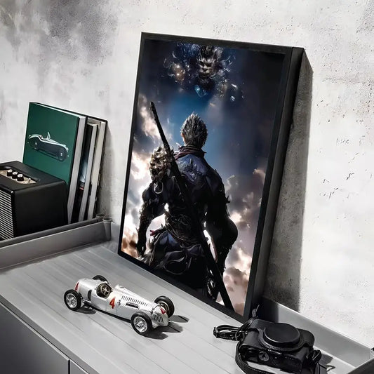 Black Myth Wukong Celestial Guardian Warrior Poster