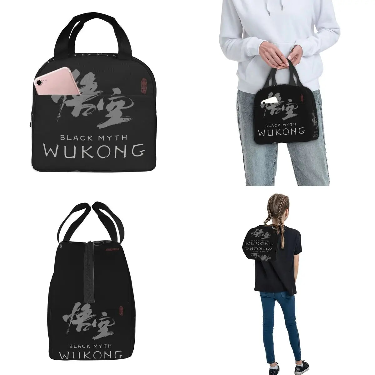 Insulated Lunch Bags - Black Myth : Wukong