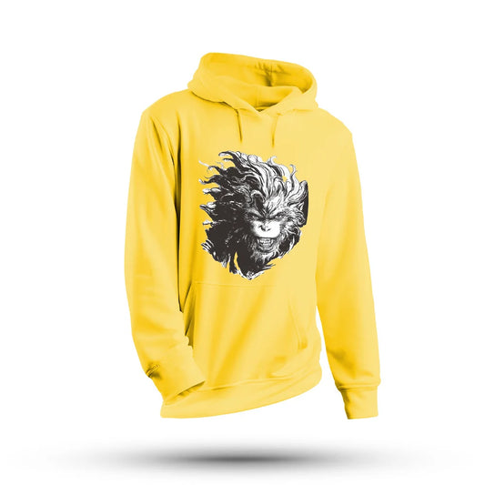 Fierce Wukong Yellow Hoodie - Black Myth: Wukong