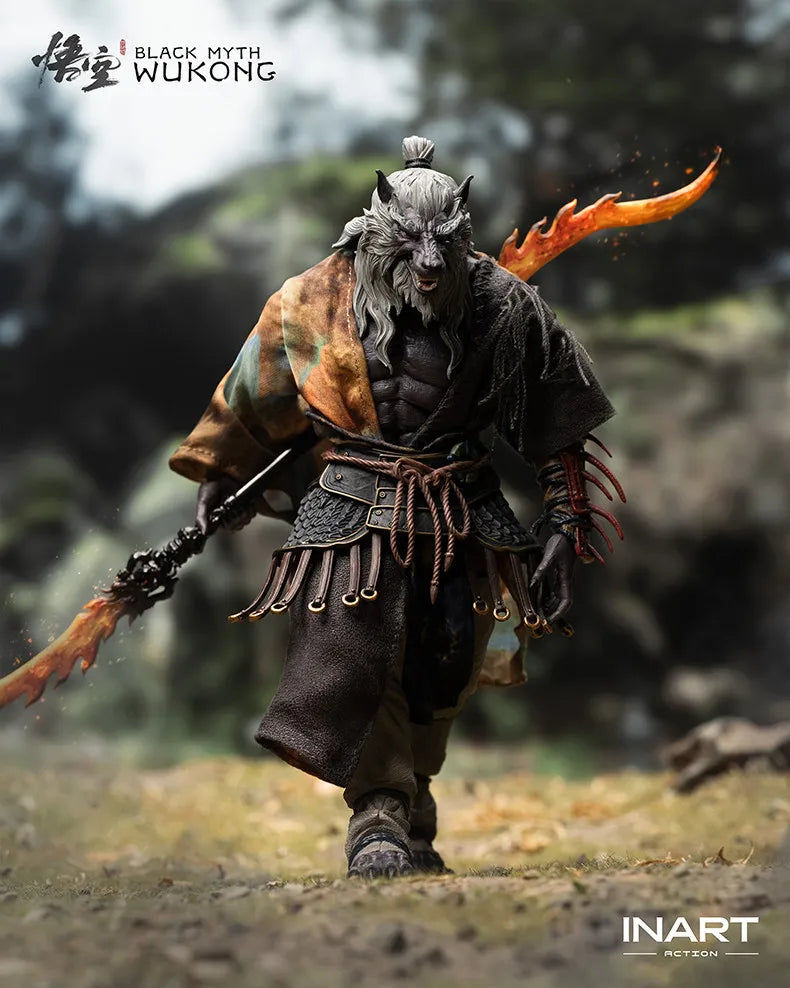 Black Myth Wukong Guangzhi INART Action 1/12 Mobile Puppet Model Toy