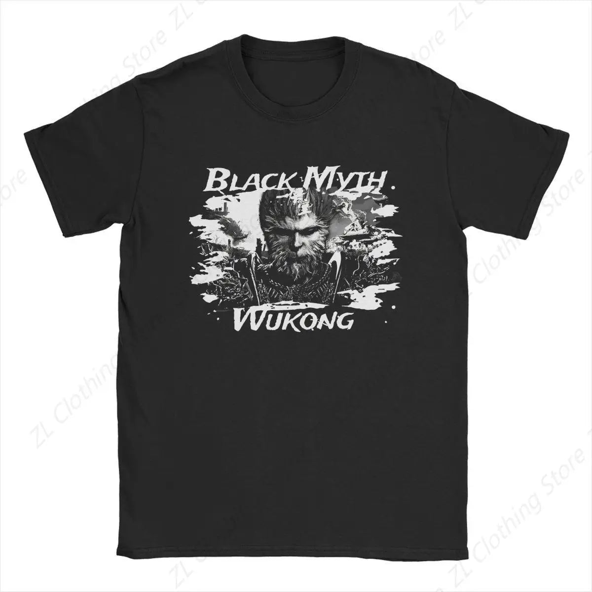 Black Myth: Wukong - The Warrior's Wrath White T-Shirt