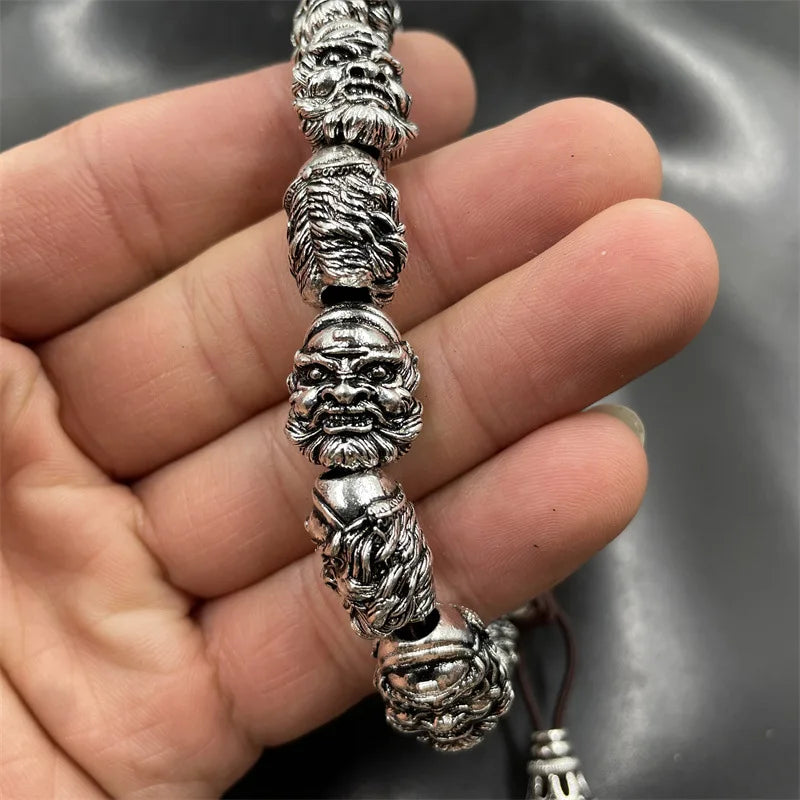 Black Myth: Zhong Kui Silver Bracelet