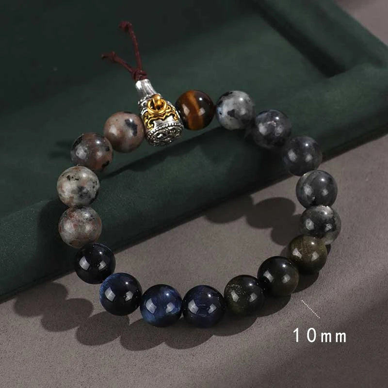 Black Myth: Wukong Lucky Charm Stone Bead Bracelet