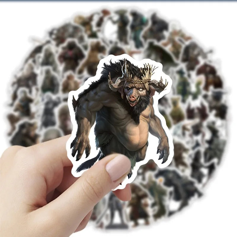 50 pcs Epic Characters Epic Character - Black Myth : Wukong Sticker Pack