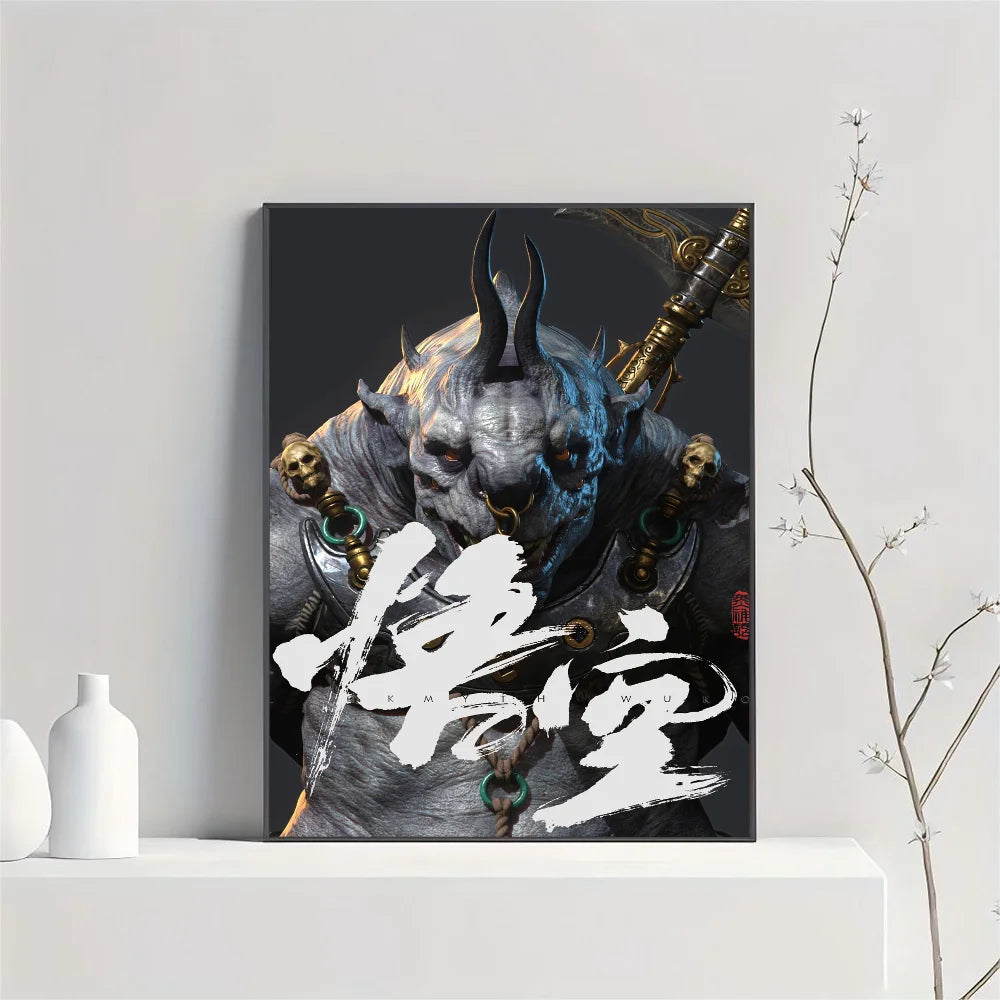 Black Myth: Wukong - Bull Demon King Villain Art Poster