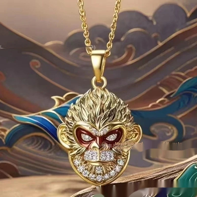 Head Diamond Necklace - Black Myth : Wukong