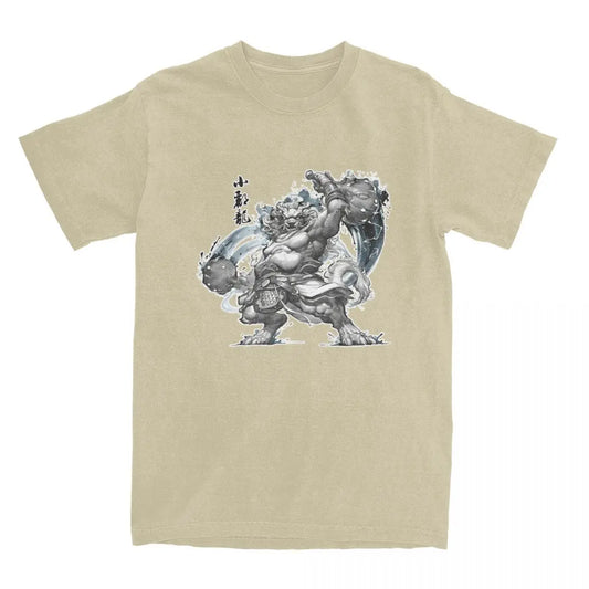 Black Myth Wukong Black Loong T-Shirt Beige