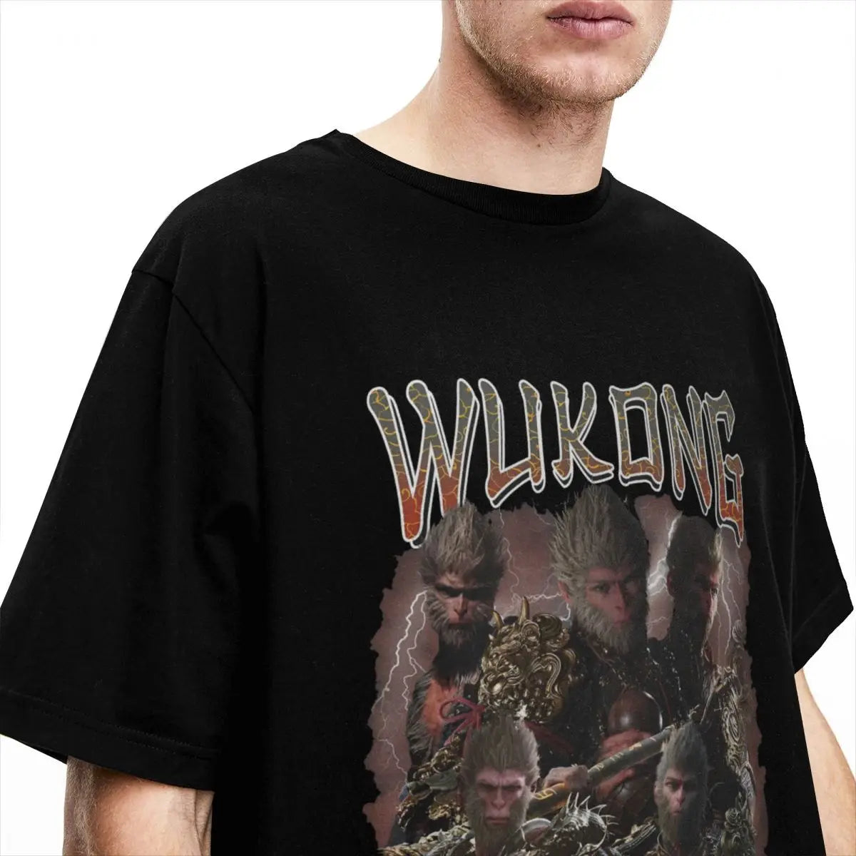 Unleash the Power of the Black Myth : Wukong - Blue T-Shirt