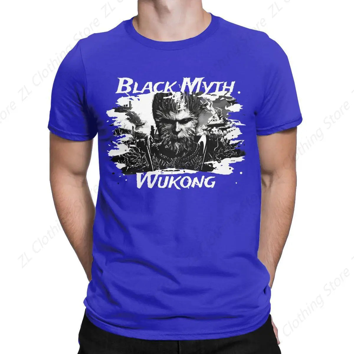 Black Myth: Wukong - The Warrior's Wrath Blue T-Shirt