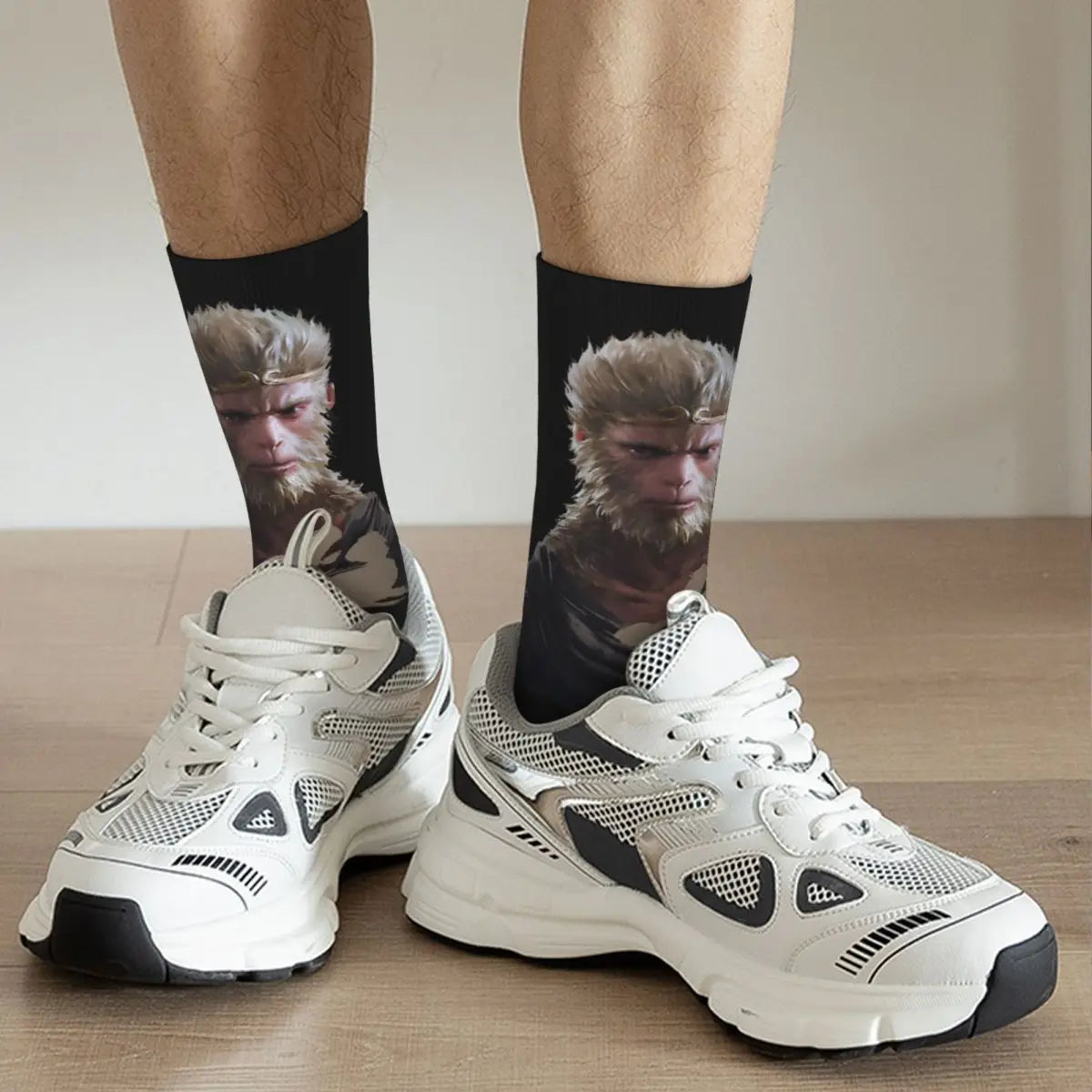 White Sun Wukong Socks - Black Myth: Wukong