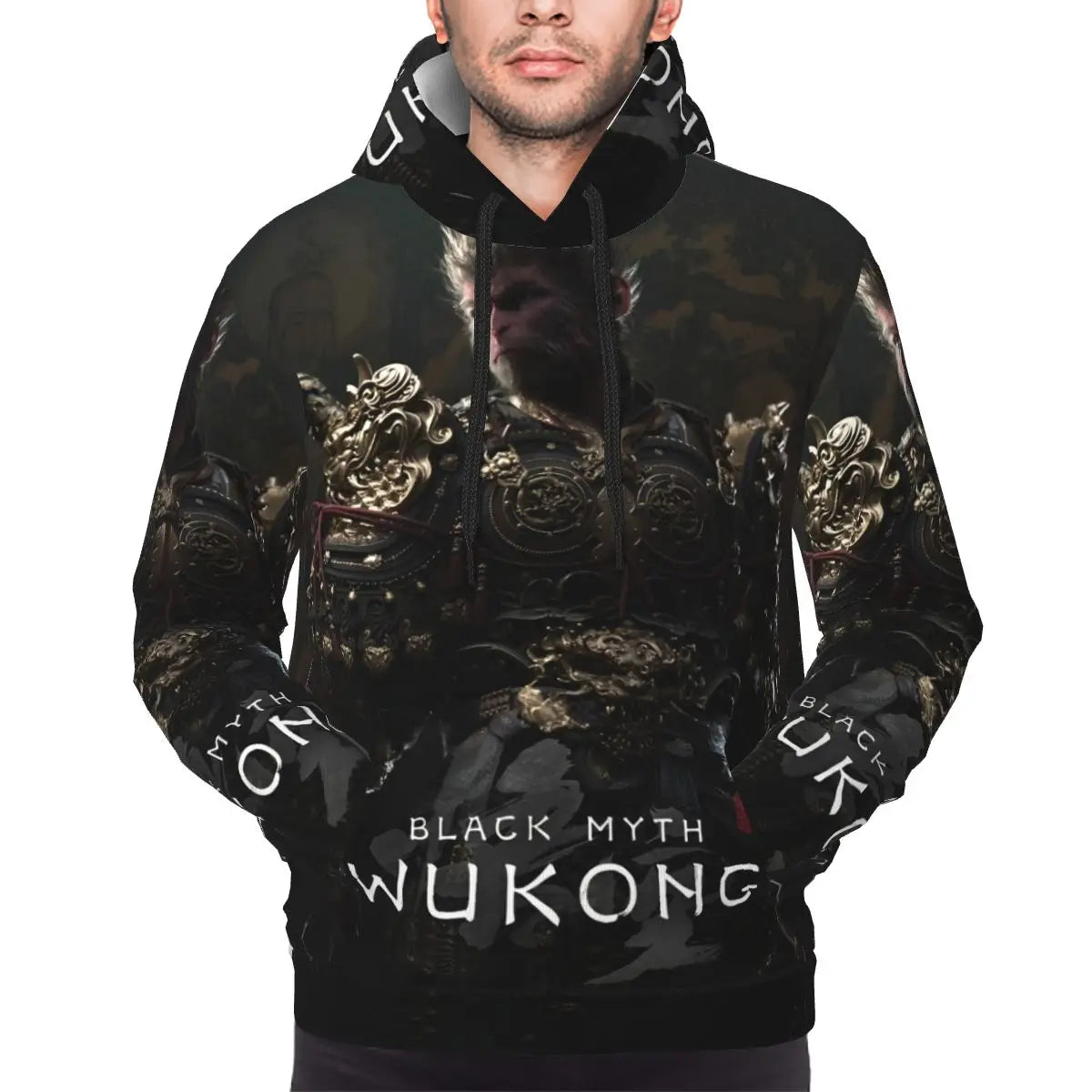 Unleash the power of Sun Wukong : Epic Black Myth Hoodie 