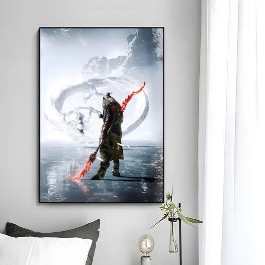 Black Myth: Wukong Huodaolang White Dragon poster