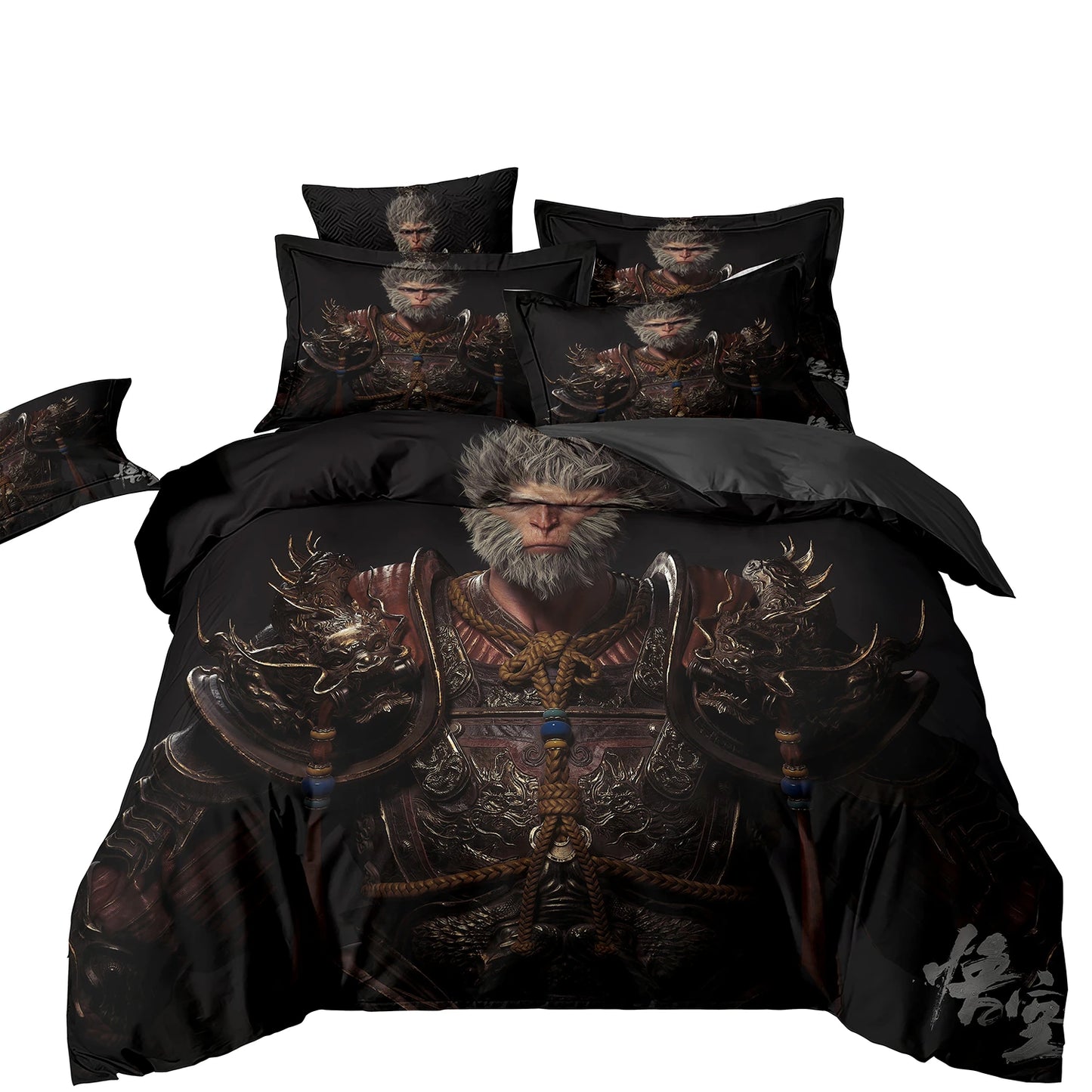 Black Myth Wukong Bedding Set – Epic Great Sage