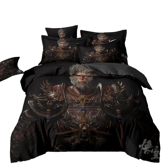 Black Myth Wukong Bedding Set – Epic Great Sage