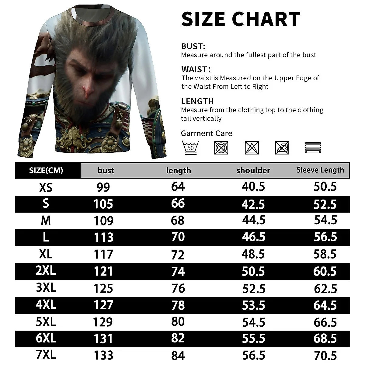 Black Myth: Wukong Wukong Portrait Sweatshirt