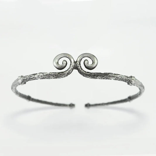 Black Myth Wukong Sun Wukong Silver Constricting Headband Cosplay Prop
