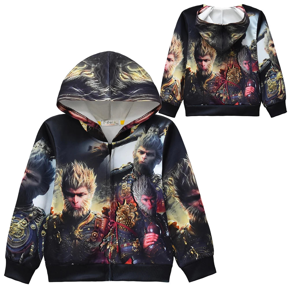 Epic Monkey King Design - Black Myth : Wukong Hoodie