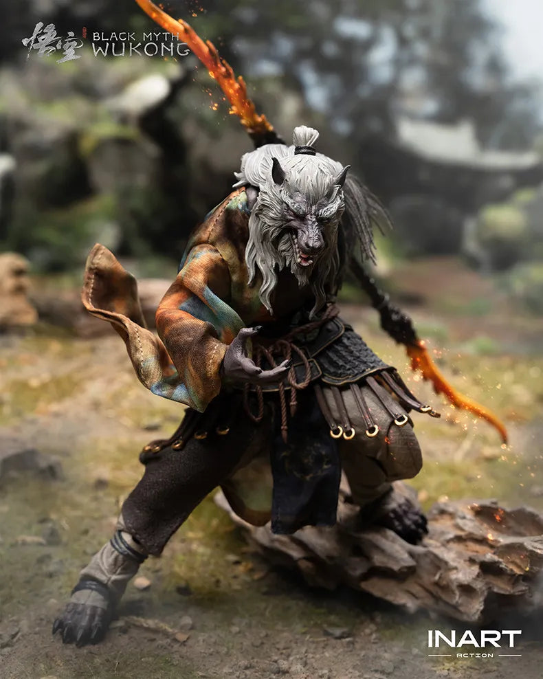 Black Myth Wukong Guangzhi INART Action 1/12 Mobile Puppet Model Toy