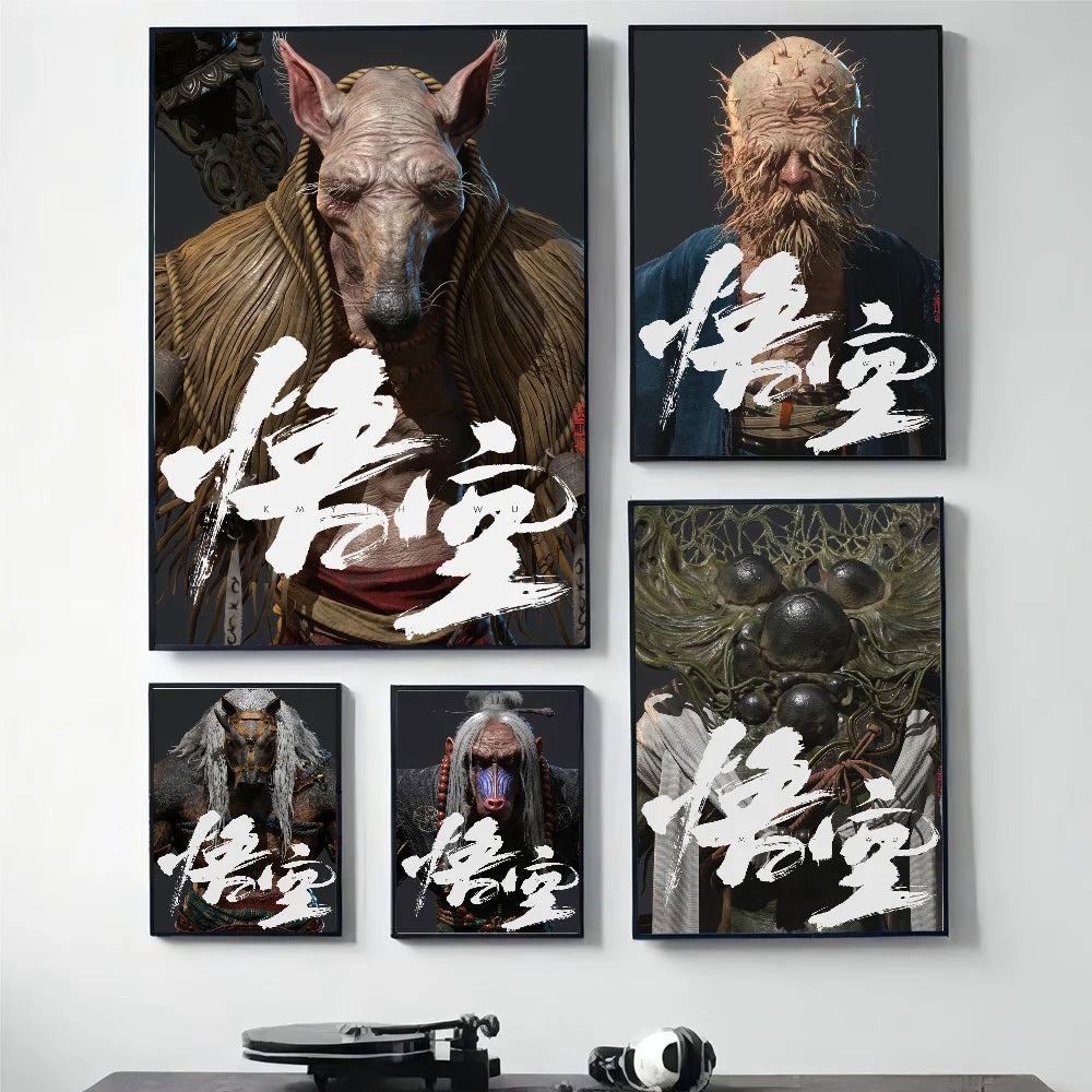 Black Myth: Wukong - Horse-Faced General Art Poster