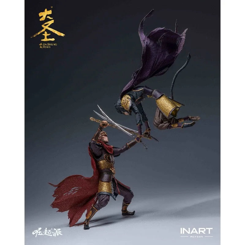 INART Rise of the Great Sage Sun Wukong & Six-Eared Macaque 1/12 Action Figure