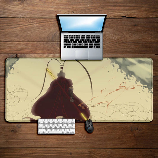 Black Myth Wukong Sun Wukong Monkey King Red Cloak XXL Gaming Mouse Pad