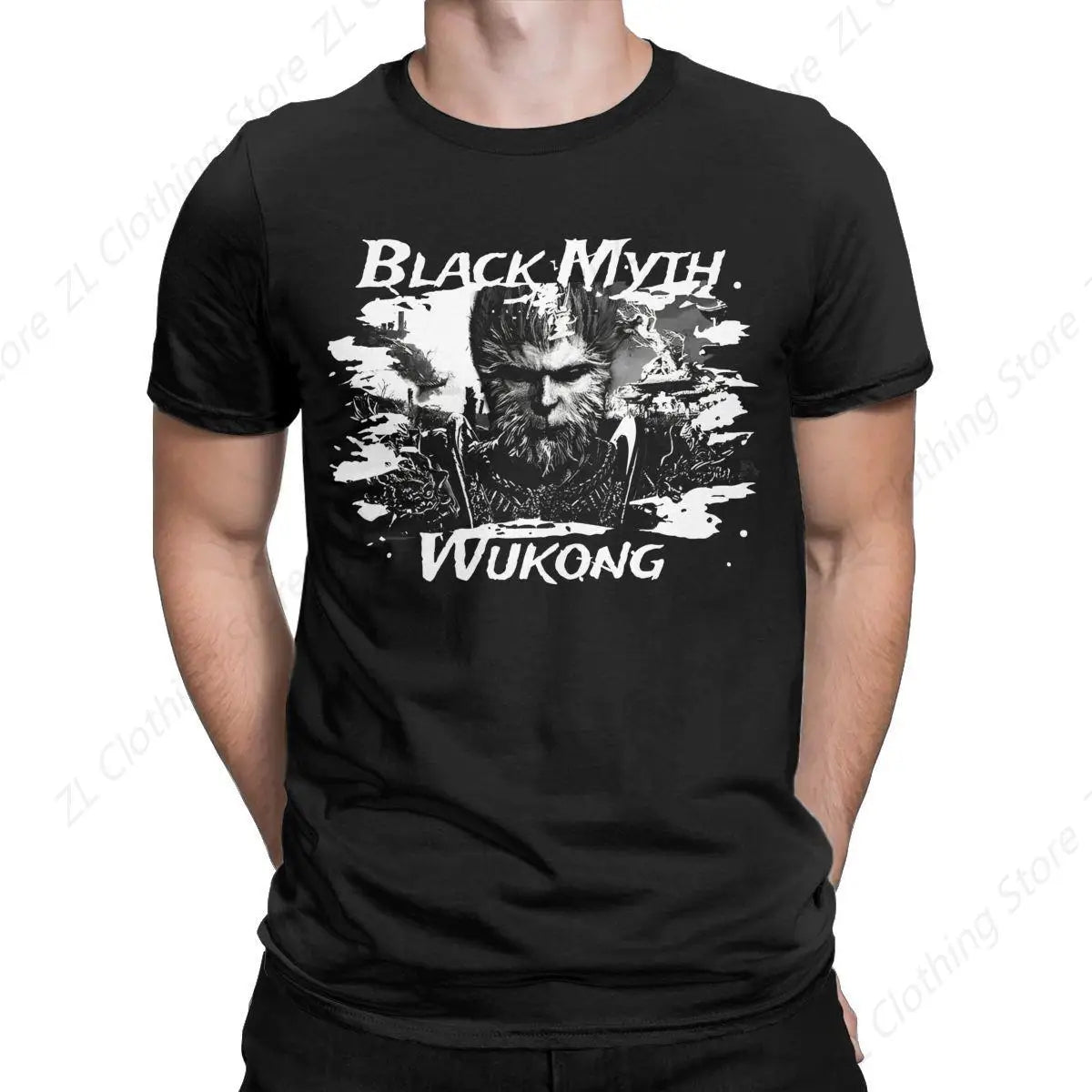 Black Myth: Wukong - The Warrior's Wrath Black T-Shirt