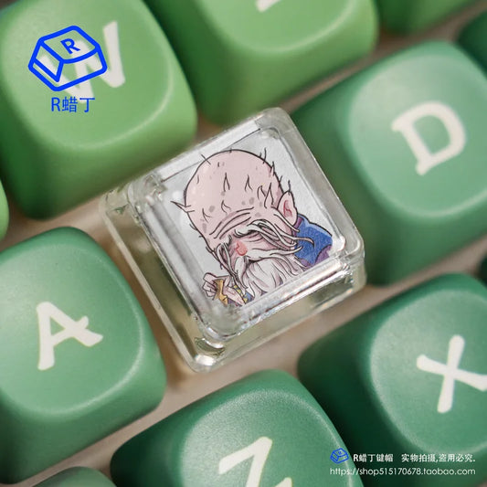 Black Myth Wukong Keeper of Black Wind Mountain Transparent Keycap