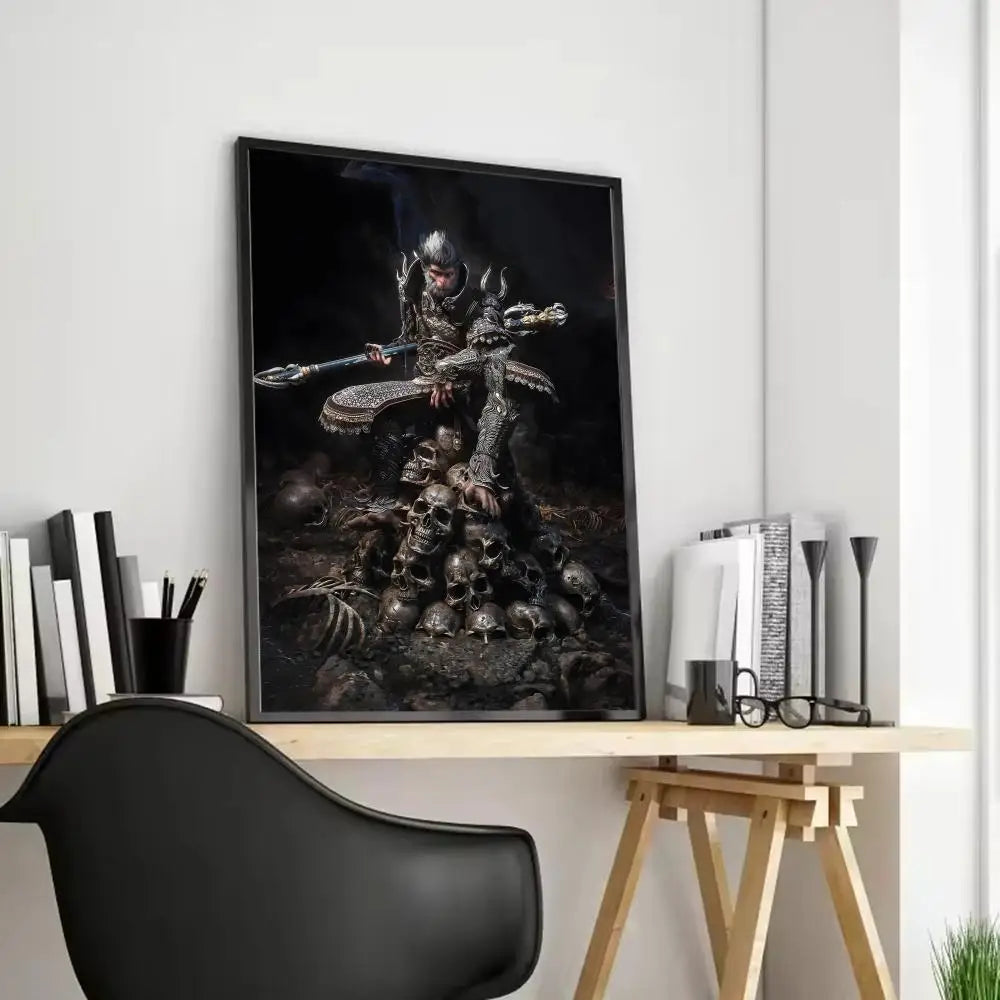 Black Myth: Wukong Destined One Skull Throne Poster