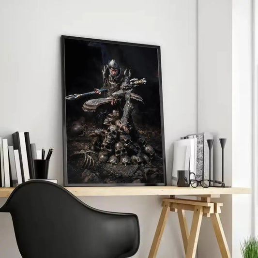 Black Myth: Wukong Destined One Skull Throne Poster