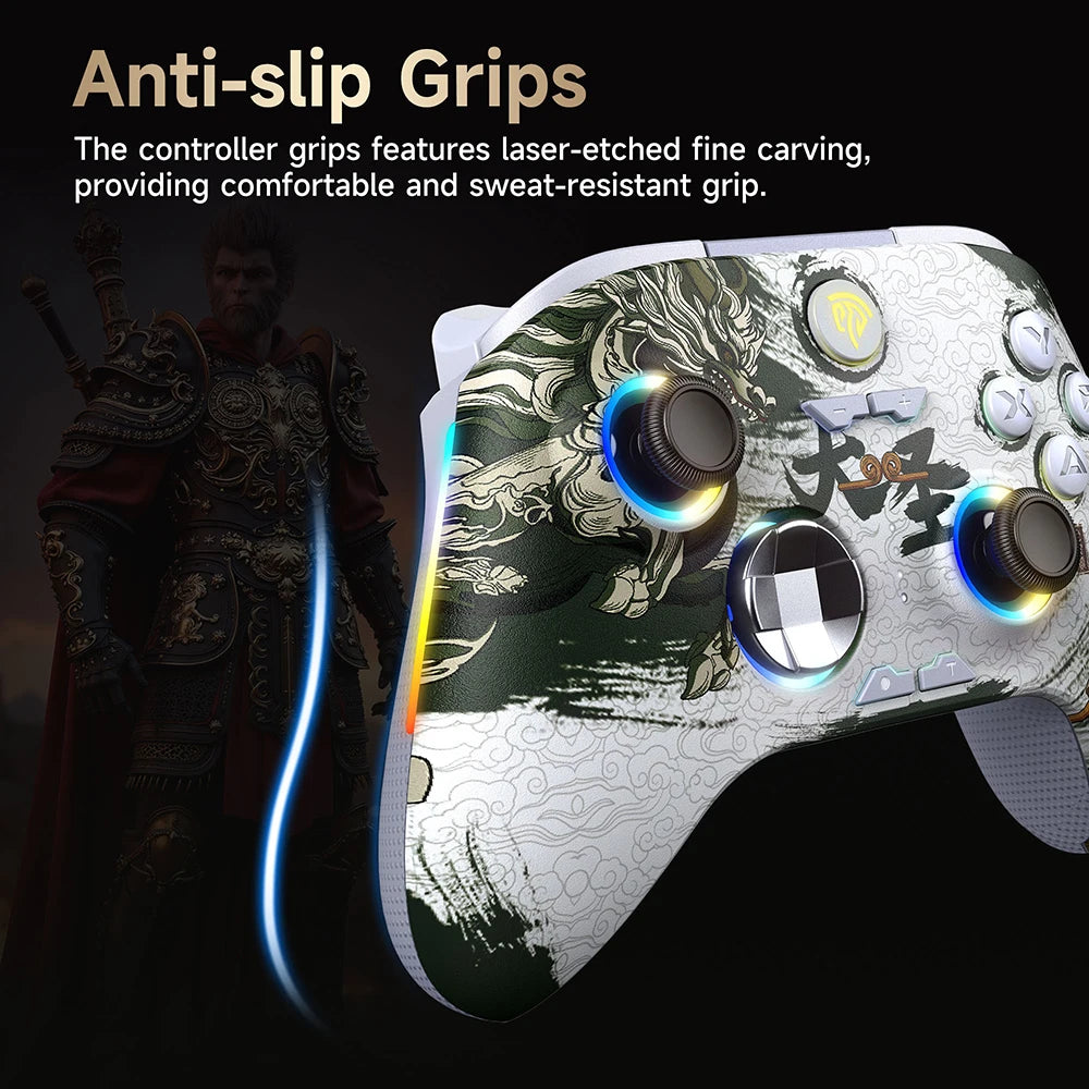 Black Myth Wukong EasySMX X15 Wireless Gamepad RGB Edition (Carrying Case Included)