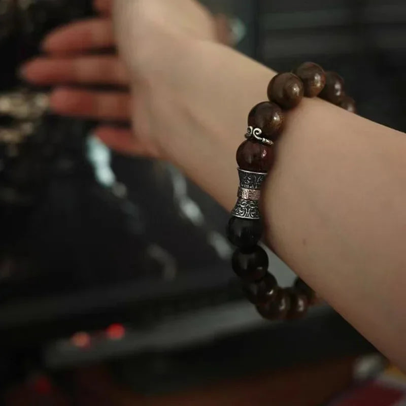 Mystical Elegance in Every Bead - Black Myth Wukong Inspired Bracelet