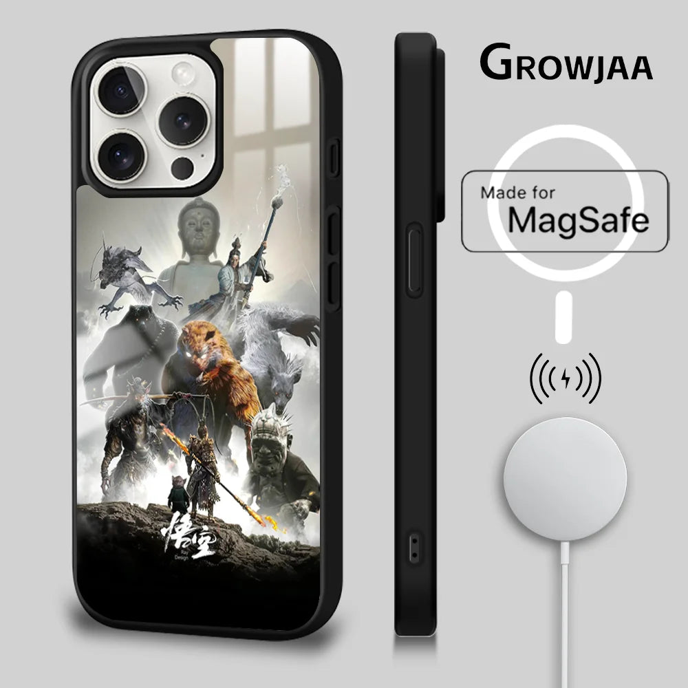 Black Myth: Wukong iPhone Case - Defend Your Phone with the Power of Wukong