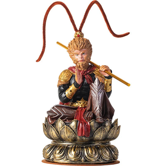 Sun Wukong Lotus Pose Figurine - Black Myth : Wukong