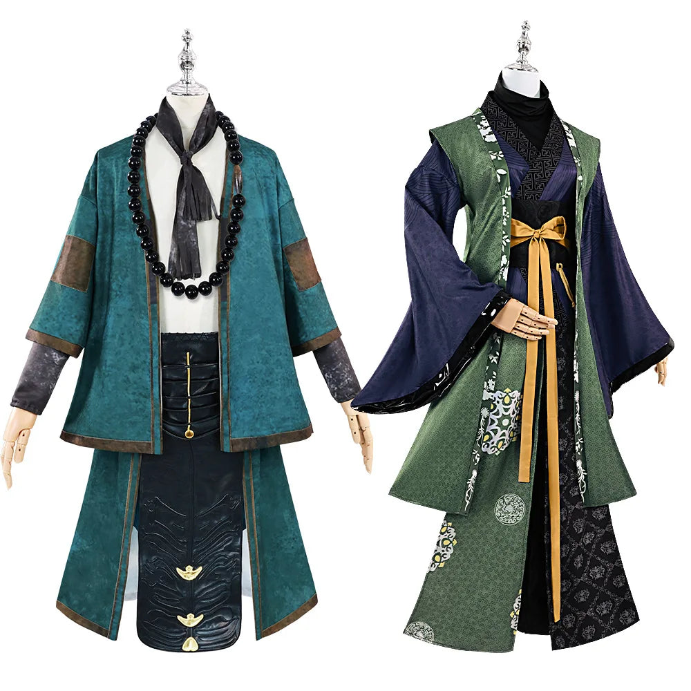 Black Myth Wukong Fourth Sister Spider Demon Halloween Game Cosplay Costume Full Set Ancient Character Roleplay Party Suit