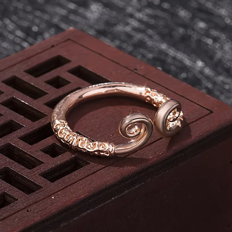 Black Myth Wukong Sun Wukong Crown Adjustable Bronze Ring