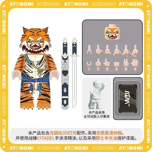 Black Myth: Wukong – Vanguard Tiger Mini Brick Figure
