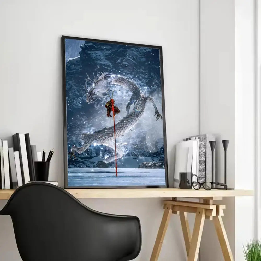 Black Myth: Wukong Kang-Jin Loong Boss Fight Poster
