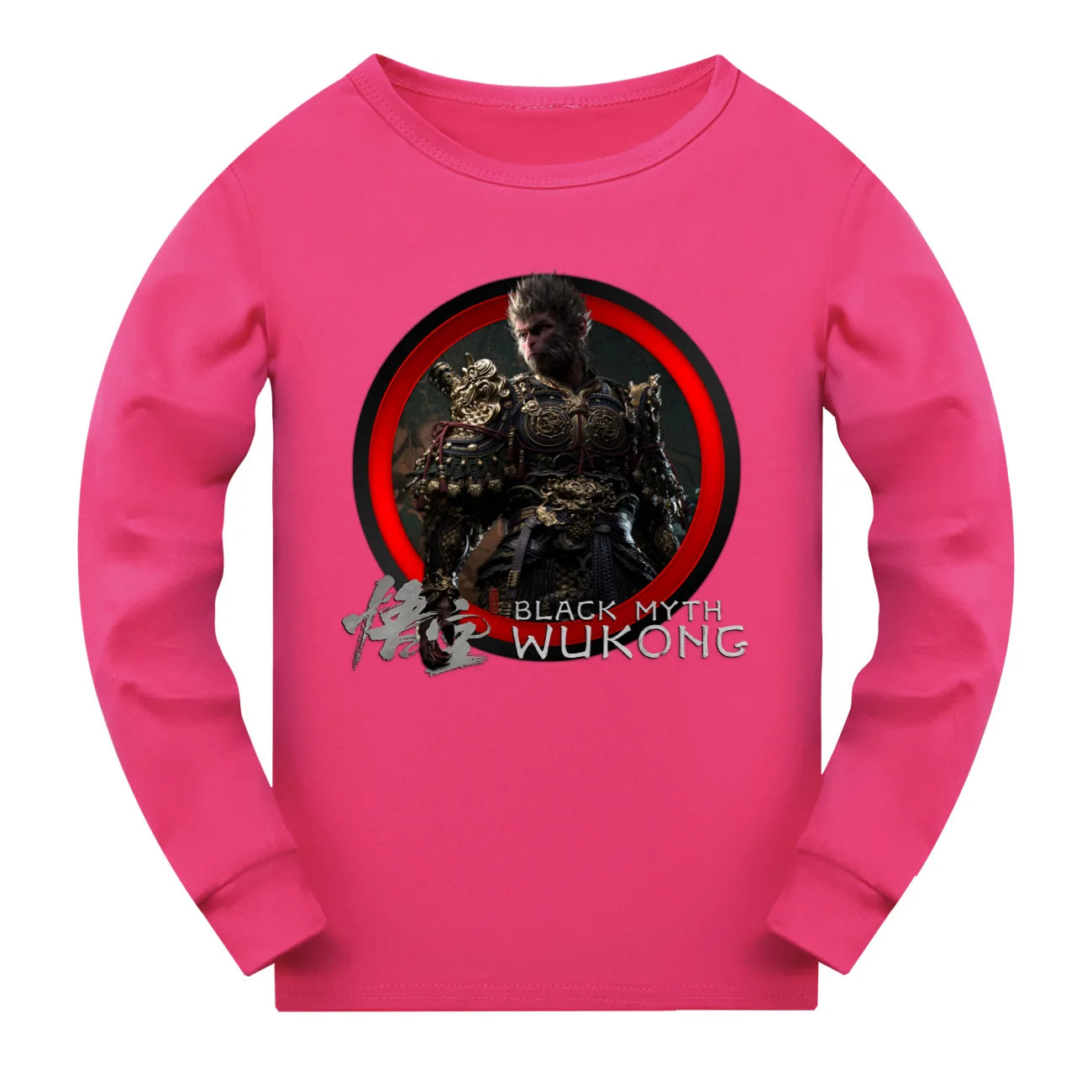 Featuring Sun Wukong - Black Myth : Wukong Pink Children’s Hoodie and Jogger Set