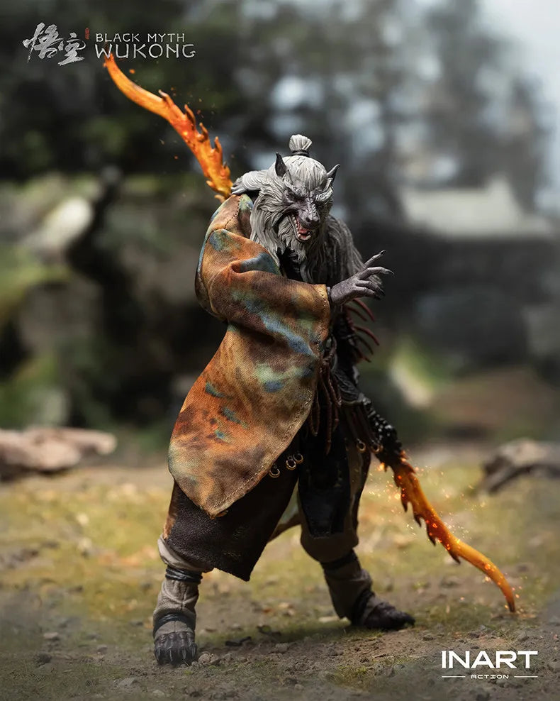 Black Myth Wukong Guangzhi INART Action 1/12 Mobile Puppet Model Toy