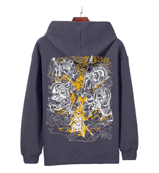 Black Myth: Wukong The Legend of Sun Wukong Dark Grey Hoodie