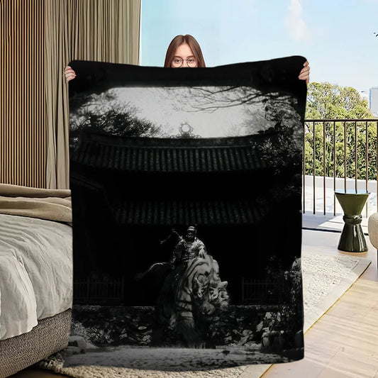 Black Myth Zhong Kui Blanket – Temple Guardian