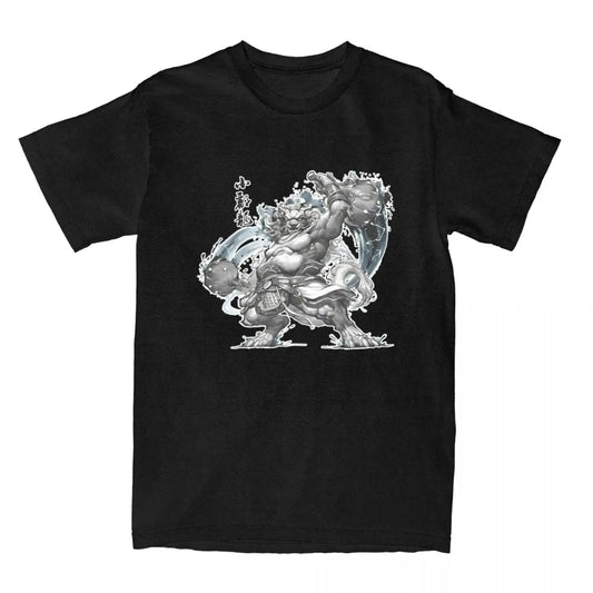 Black Myth Wukong Black Loong T-Shirt Black