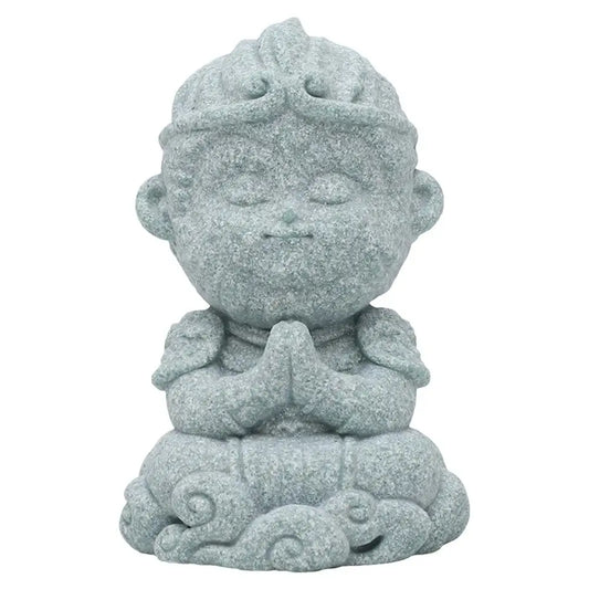 Black Myth: Wukong - Stone Meditative Sun Wukong Figurine