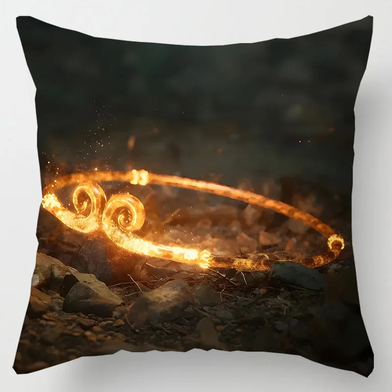 Tribal Sun Wukong - Black Myth : Wukong Pillowcase