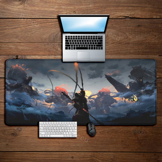 Black Myth Wukong Sun Wukong Dark Celestial Battle XXL Gaming Mouse Pad