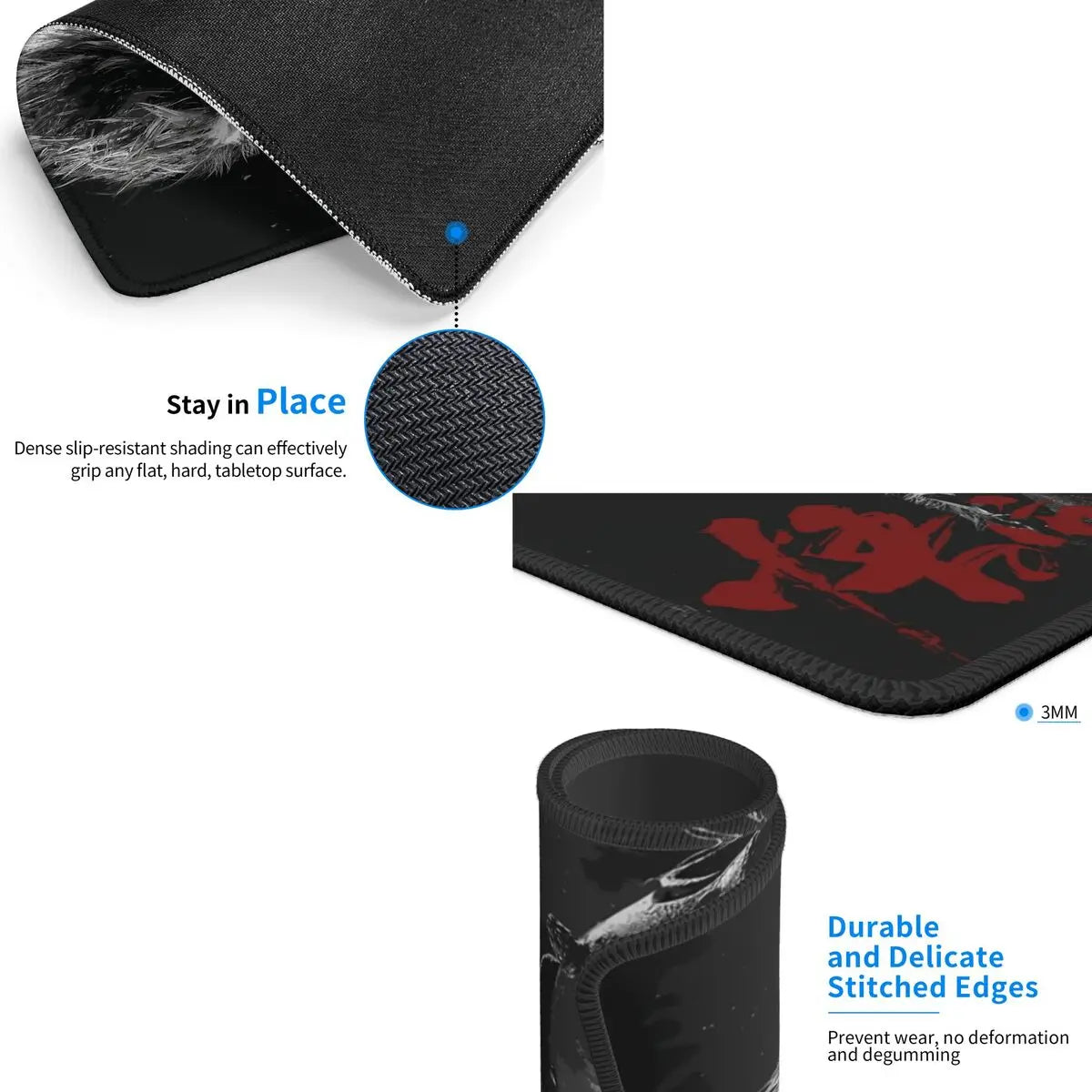 Black Myth : Wukong Dark Warrior Mouse Pad