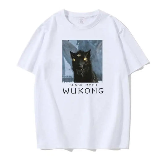 Black Myth: Wukong Tiangou White T-Shirt – Limited Edition