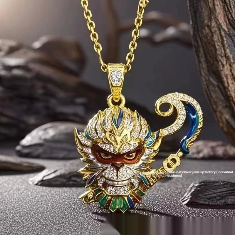 Wukong’s Radiance : Diamond Necklace