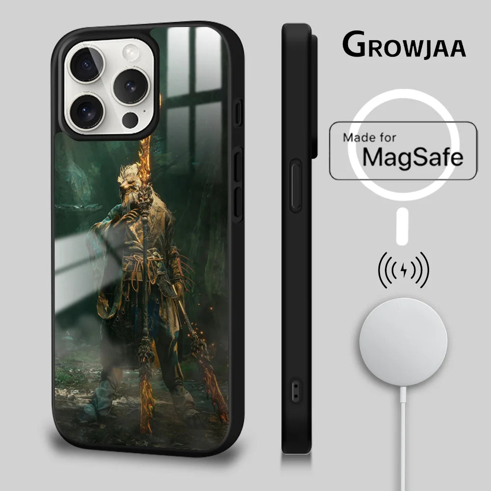 Black Myth: Wukong iPhone Case - Embrace the Power of the Divine Warrior